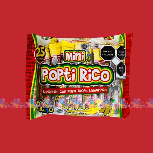 PICAO MINI POPTI TAMARINDO 10g 25s