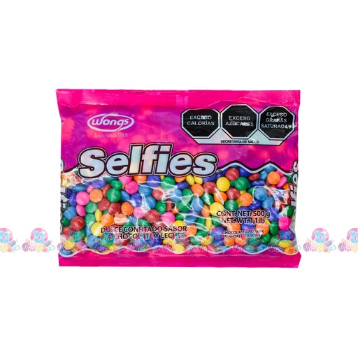 TEC LUNETA SELFIES SURTIDA 500g