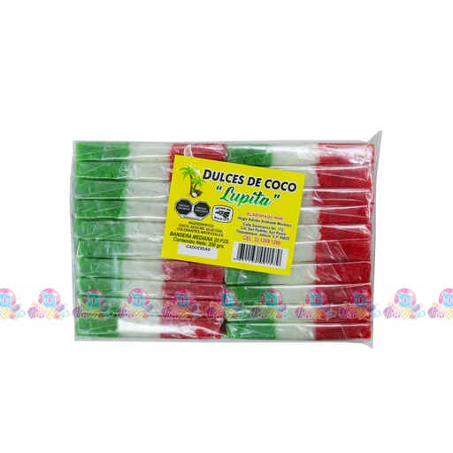 [091004] LUPITA BANDERA COCO MED 12.5g 20s