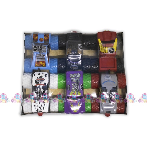 [019023] BONDY MONSTER JAM TRUCKS 10g 6s