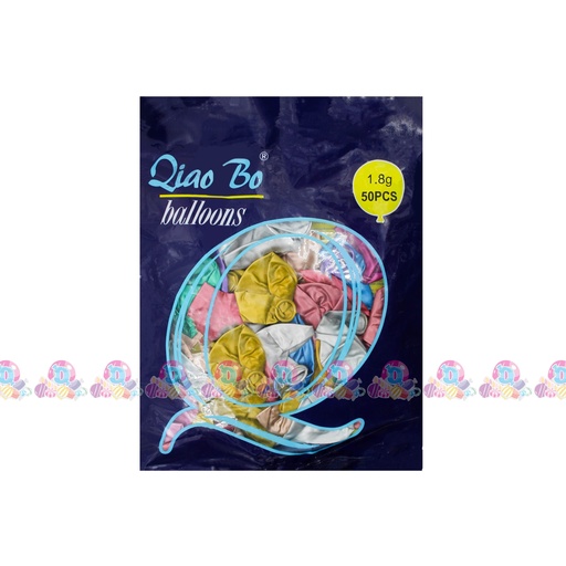 [061018] SPV FIESTA GLOBO CROMADO SURT N10 50s
