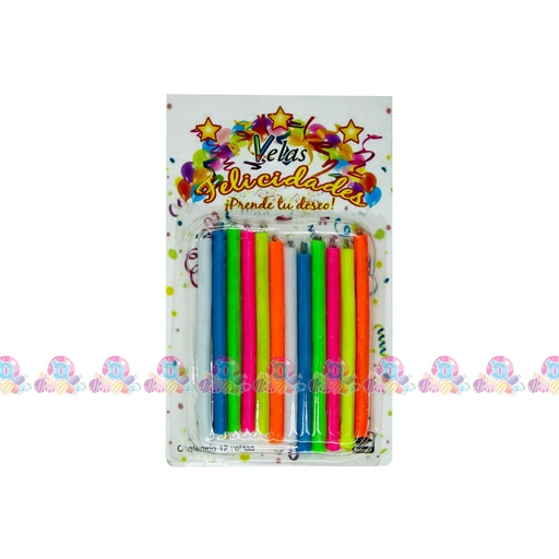 [061057] FIESTA VELA MAGICA MED 12s