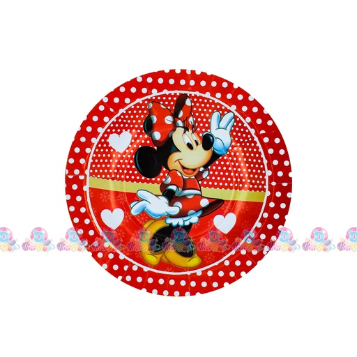 [061039] FIESTA PLATO PERSONAJE 10s