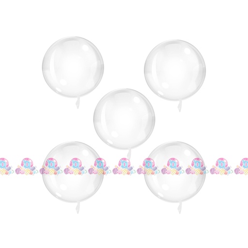 [048003] FIESTA GLOBO BURBUJA N18 5s