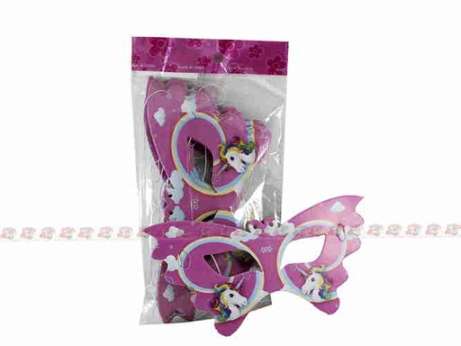 [061002] FIESTA ANTIFAZ UNICORNIO 10s