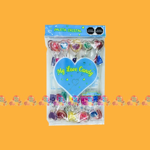 SPV MY LOVE PLT CRISTAL CORAZON MIX 13g 20s