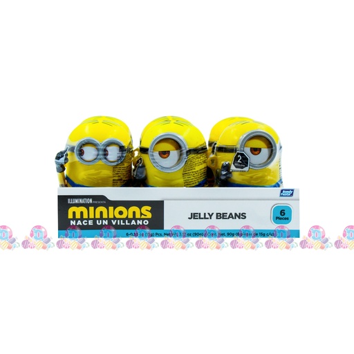 BONDY CONTENEDOR MINIONS 15g 6s