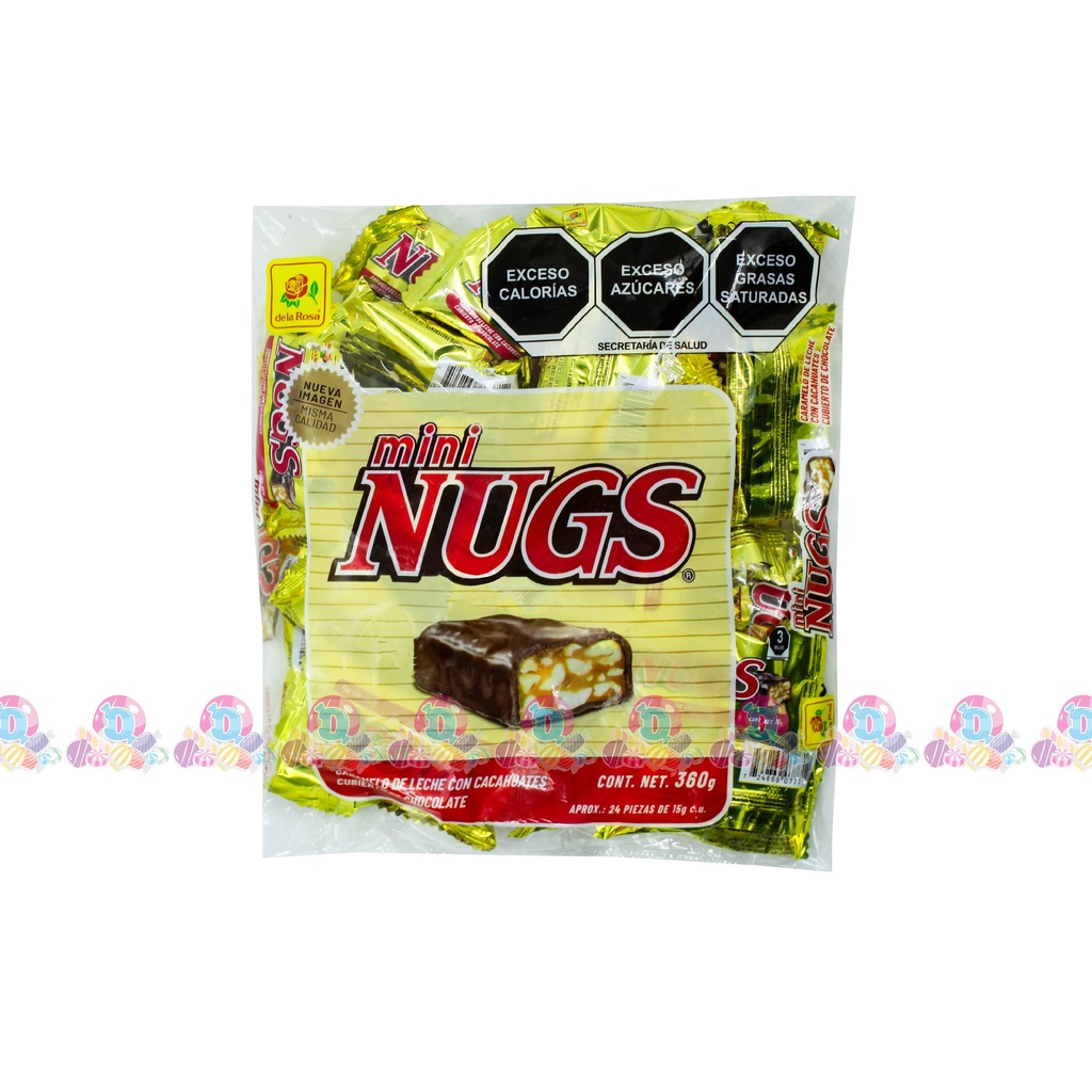 DLR CHOC BLS MINI NUGS 15g 24s | Dulcería el Descontón