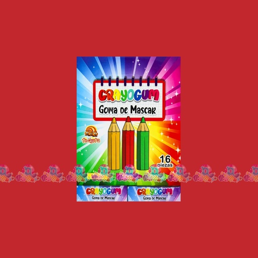 TINA CRAYONGUM 15g 16s