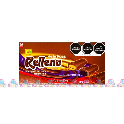 DLR CHOC SUIZO RELLENO 21g 16s