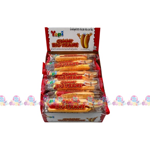 YUPI GOMA HOT DOG 28g 24s