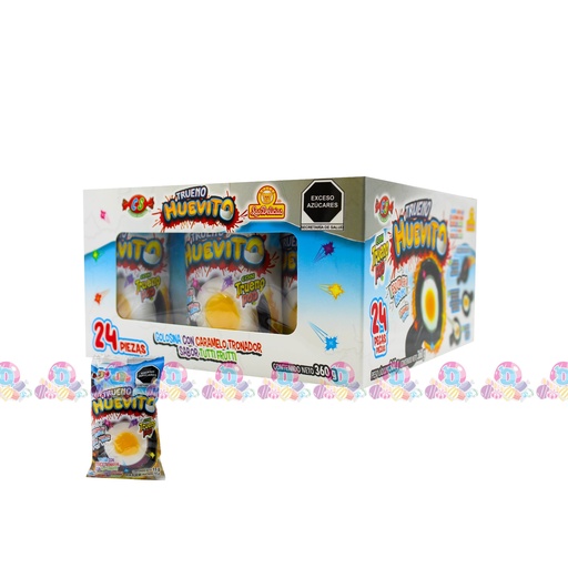 [046014] DELI DPY TRUENO HUEVITO 15g 24s
