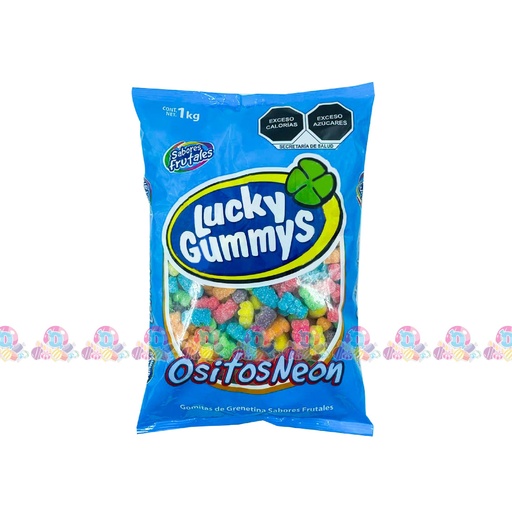 LUCKY GUMMYS OSO NEON 1Kg