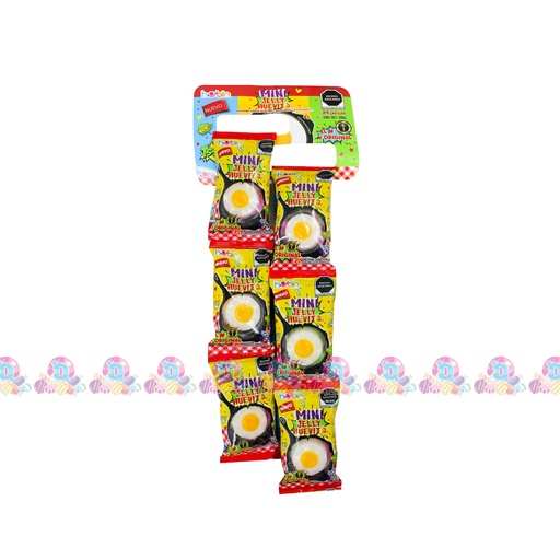 [073027] HUBIN TIRA MINI JELLY HUEVITO 15g 20s