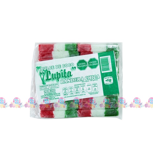 LUPITA BANDERA COCO CHI 9.5g 20s