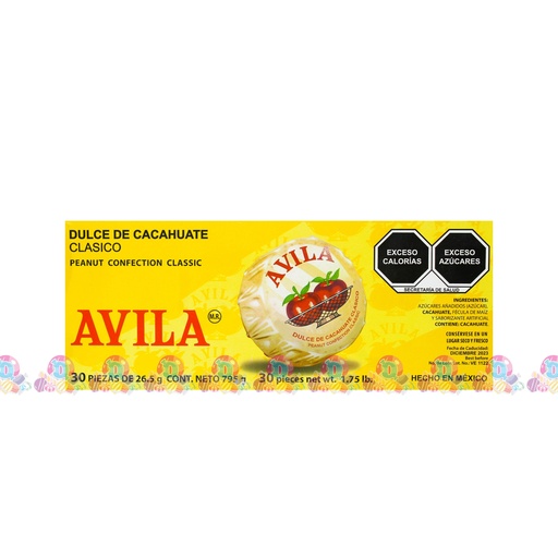 [013006] AVILA MAZAPAN 26.5g 30s