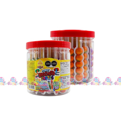 [046038] DELI VIT GUMMY BROCHETAS 10g 30s