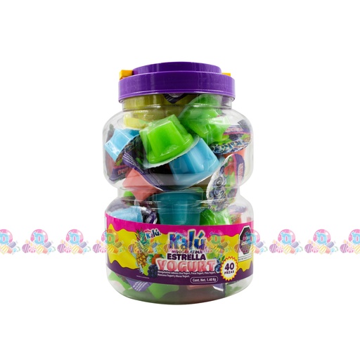 KALU VIT ESTRELLA YOGURT 35g 40s