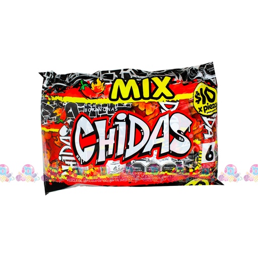 [1000280] GONAC CHIDAS TUBO MIX 55g 6s