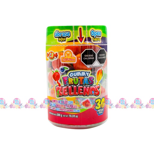 [046039] DELI VIT GUMMY FRUTAS RELLENAS 10g 30s