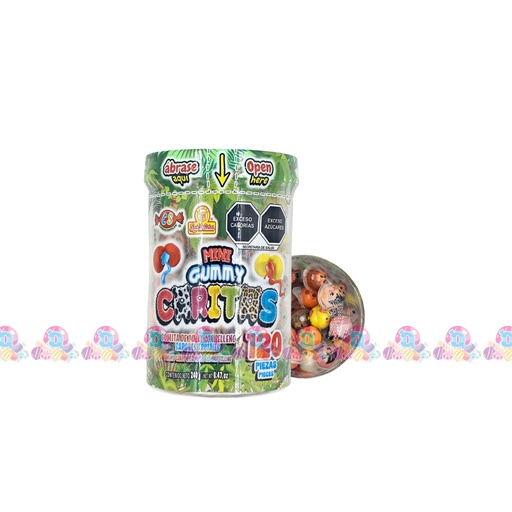 [046026] DELI MINI GUMMY CARITAS 2g 120s