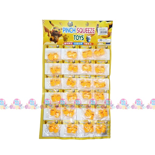 [032072] SPV CARTULINA SQUISHI PIKACHU 24s