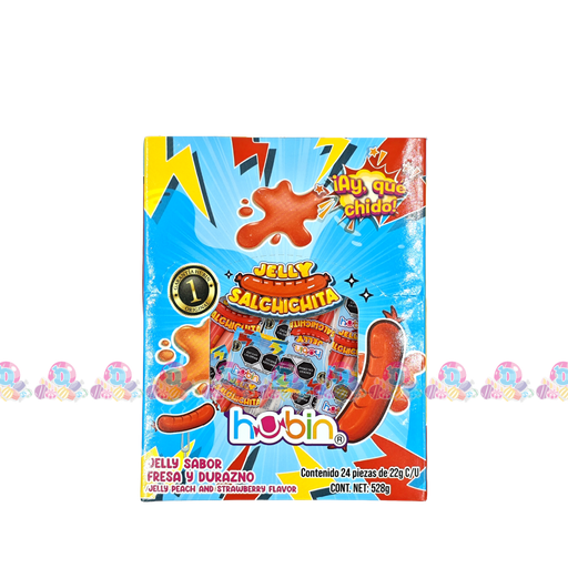 HUBIN JELLY SALCHICHITA 22g 24s