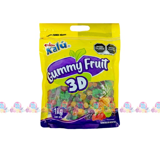 [014086] KALU GUMMY FRUT 3D 1Kg