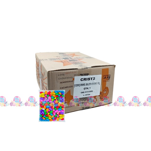 [132056] CRIST2 GRANEL GALLETA COLORES 5Kg
