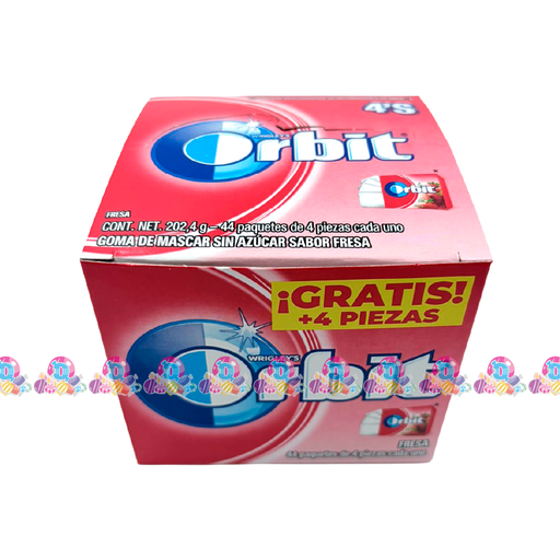 WRIGLEYS ORBIT PP 4S VM 40+4s