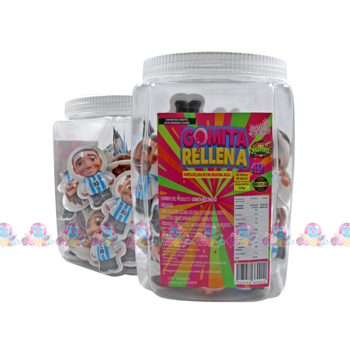 [136041] SPV PURO RELAJO GUMMY JUGADORES 4D 11g 30s