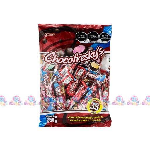 [151019] TEC CHOC FRESKYS TUBO SURT 7.5g 33s