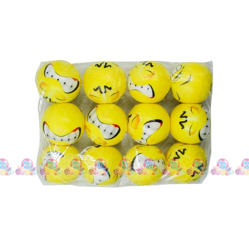 [097039] MECHE PELOTA ESPONJA CARITA 12s