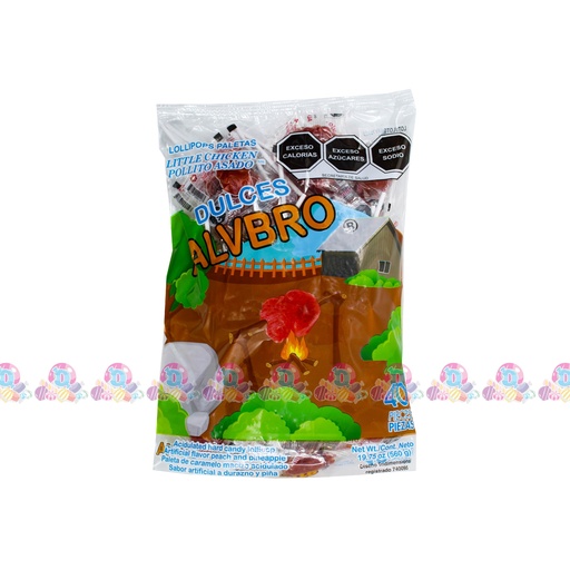 [006004] ALVBRO PLT POLLO 14g 40s
