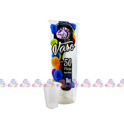 [130037] DESC REYM VASO PLAS 8 50s