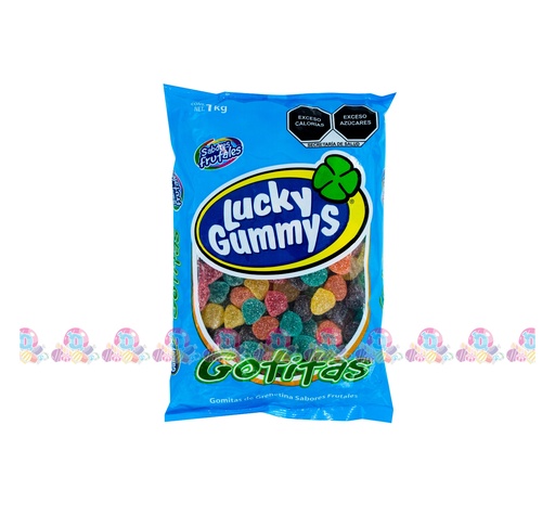 [090016] LUCKY GUMMYS GOTITAS 4g 1Kg