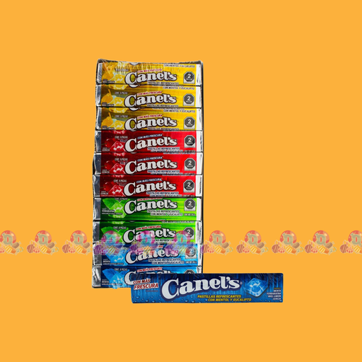 [026051] SPV CANELS TUBO PASTILLA 20s