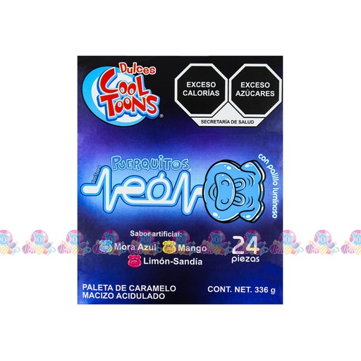 COOL DPY PLT PUERQUITOS NEON 14g 24s